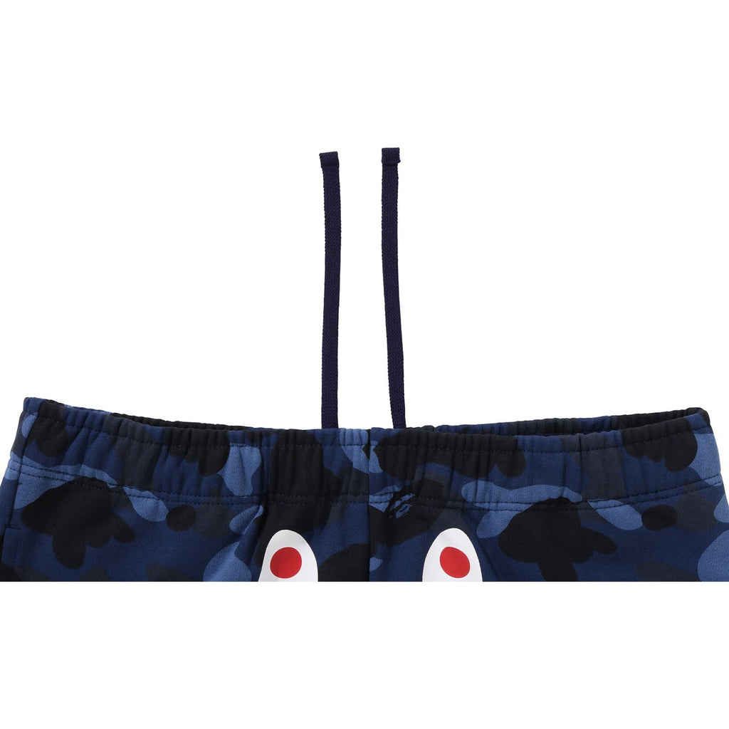 COLOR CAMO SHARK SWEAT SHORTS MENS