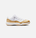 Air Jordan 11 Retro Low Mother's Day Women's Lifestyle Shoes - White / Metallic Gold / Team Gold