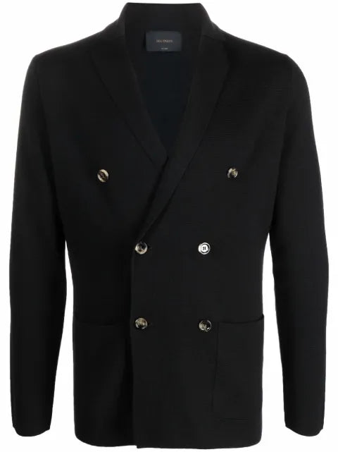 Dell'oglio double-breasted merino wool blazer