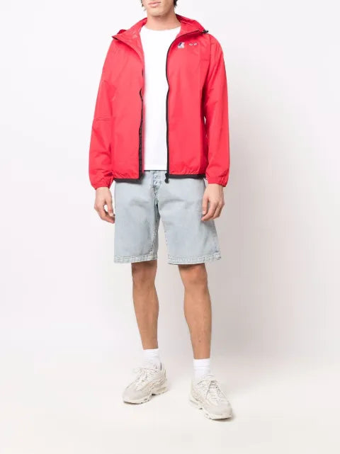 Comme Des Garçons Play x K-Way zip hooded jacket