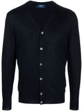 Fedeli V-neck buttoned cardigan