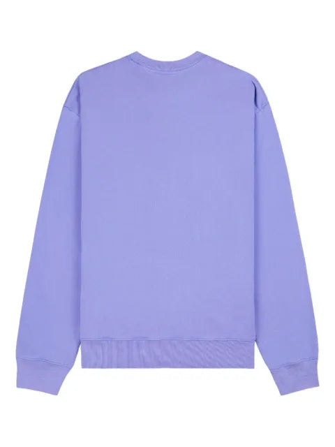Sporty & Rich Crown-embroidered cotton sweatshirt