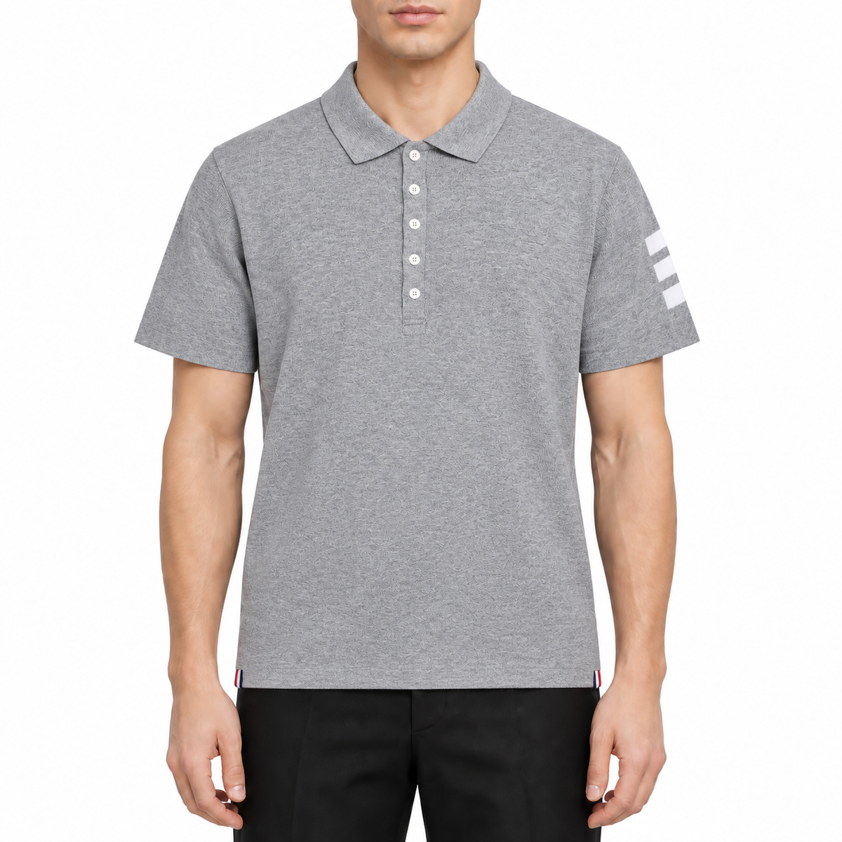 Four-bar sleeve T-shirt | Thom Browne