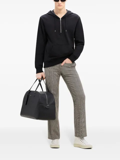 Courrèges zipped fleece hoodie