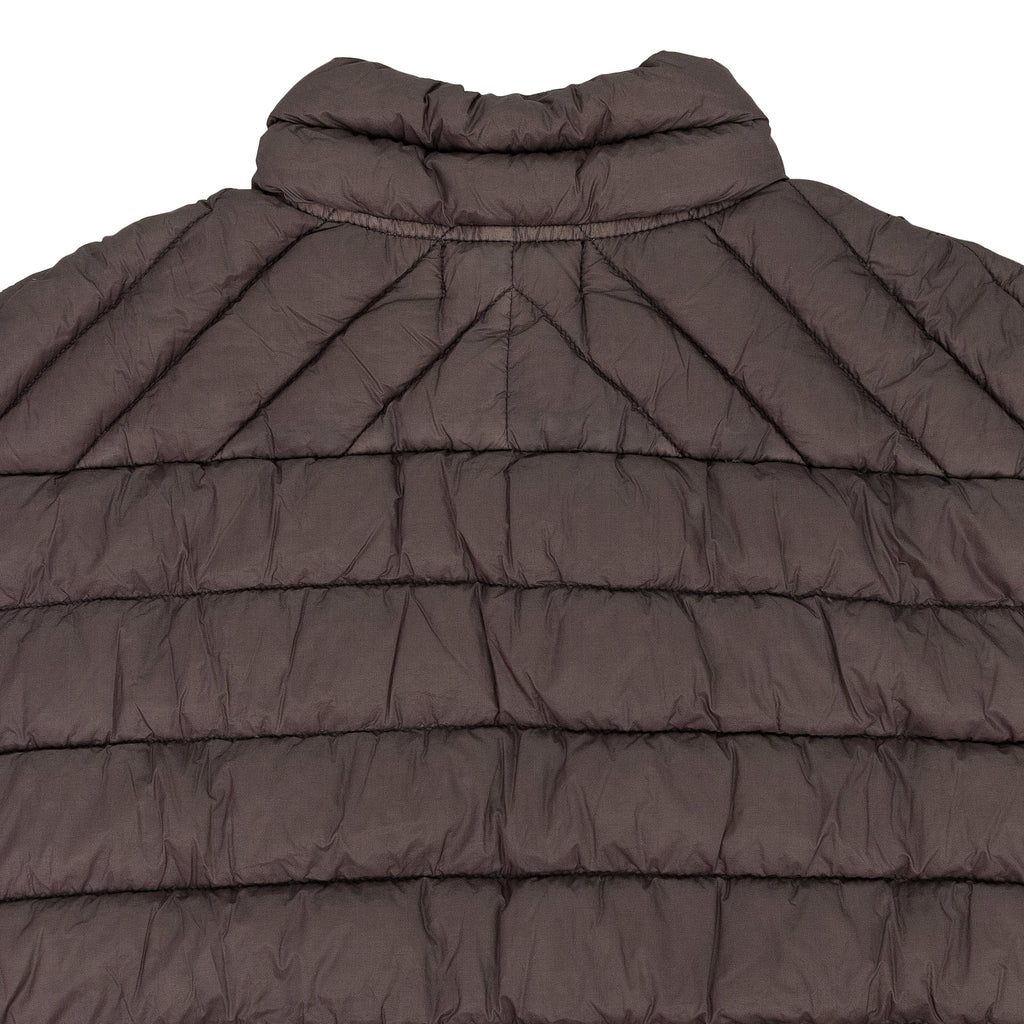 BURGUNDY DOWN SLEEVELESS VEST