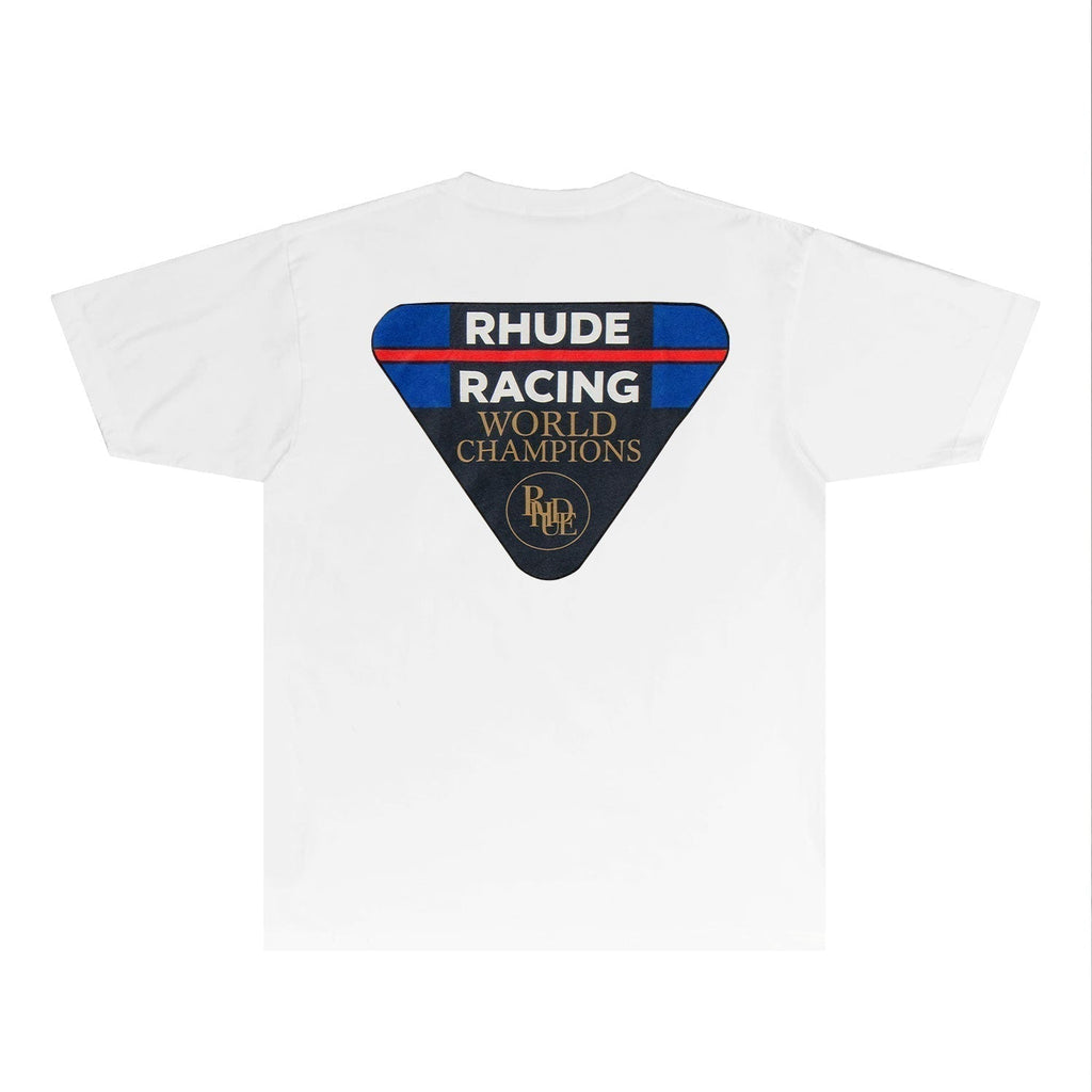 Rhude T-shirts Printed Trendy Pure Cotton