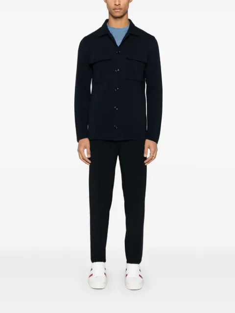 Lardini cotton shirt jacket