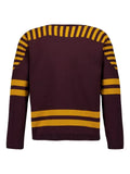 BODE striped lace-up sweater
