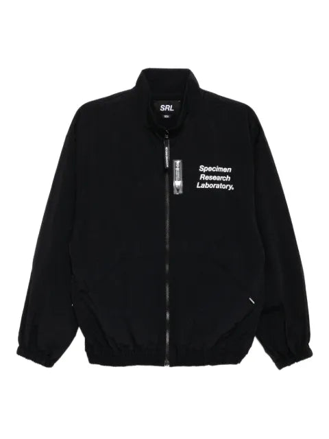 Neighborhood slogan-print jacket