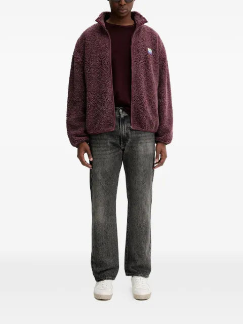 American Vintage Hoktown zip fleece jacket
