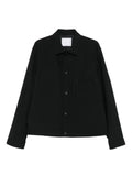 sacai button-fastening shirt jacket