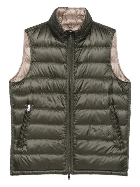 Herno zip-up quilted jacket