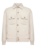 D4.0 chest-pocket button overshirt
