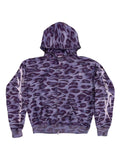 HELLSTAR zip-up cheetah hoodie
