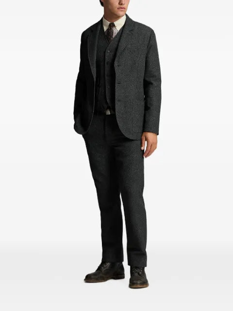 Ralph Lauren RRL herringbone-pattern single-breasted blazer
