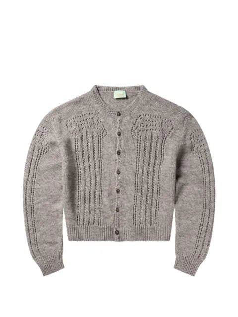 Aries button-down cardigan