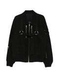Rick Owens Blixa harness-detail cargo-pockets bomber jacket
