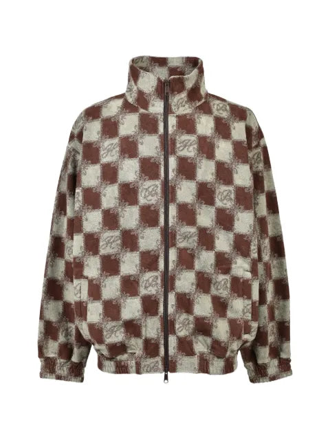 BREATH block-check pile jacket