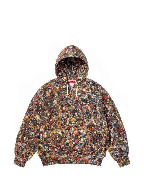 Supreme x Mike Kelley graphic-print hoodie