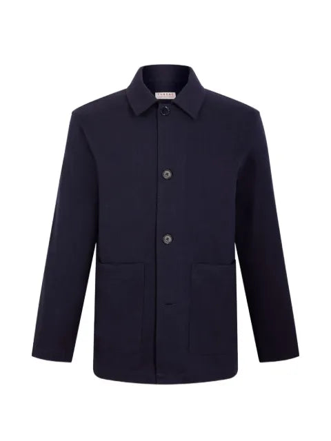 FURSAC button-up patch-pocket overshirt