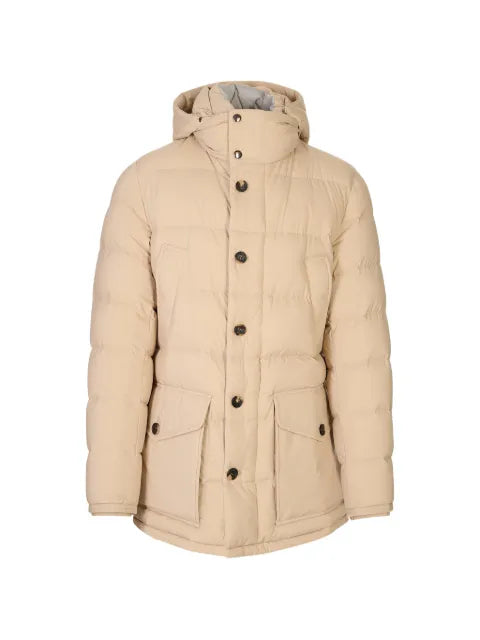 Kiton hooded padded jacket