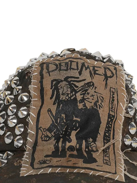 MARKING DISTANCE studded baseball cap