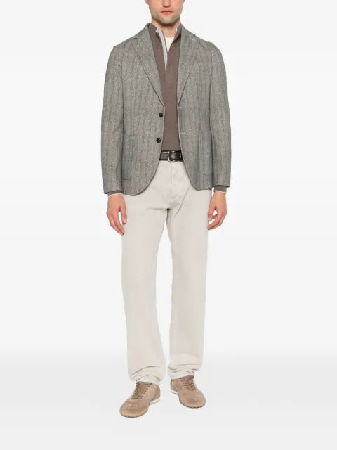 Circolo 1901 herringbone-print jacket