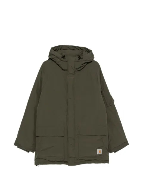 Carhartt WIP Standwood hooded logo-patch jacket