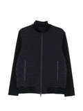 Emporio Armani quilted panel-sleeve jacket