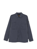BOSS logo-patch chest-pocket jacket