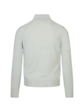Canali quarter-zip knitted sweater