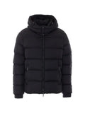 Add hooded quilted jacket