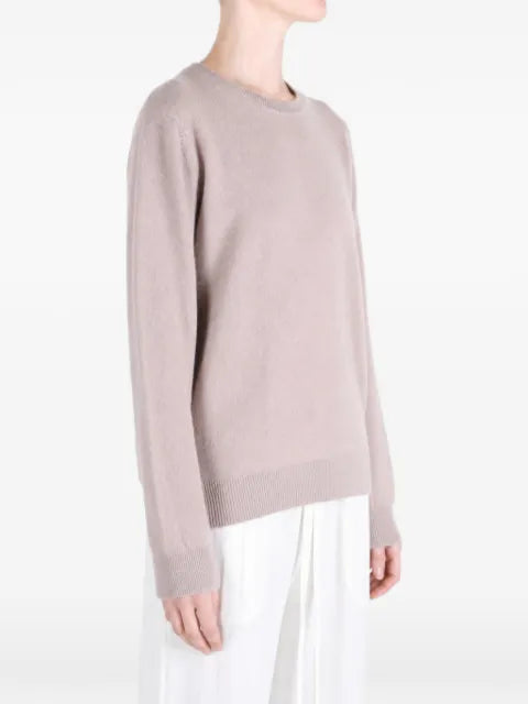 Frenckenberger crew-neck ribbed-trim sweater