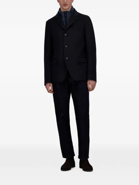 Herno Nylon Ultralight quilted-bib blazer