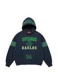 Supreme rhinestone-Eagle hoodie