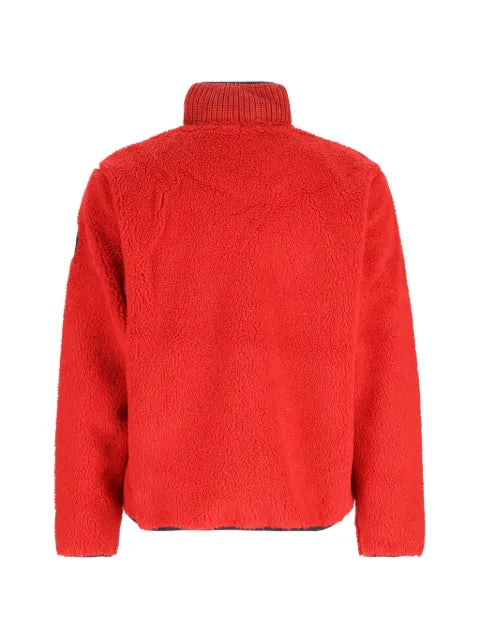 Napapijri Archive logo-patch fleece sweatshirt