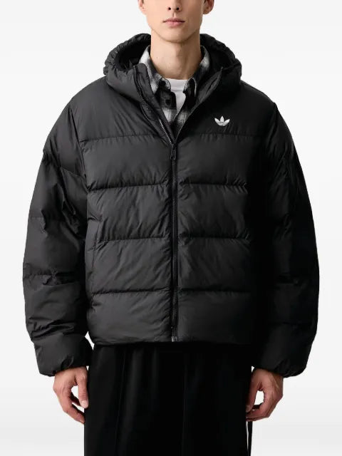 adidas Regen quilted hooded jacket