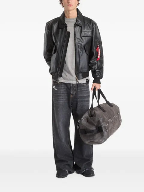 Alpha Industries CWU-45/P leather jacket