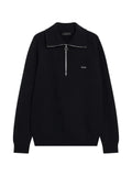 Prada wool and cashmere polo sweater
