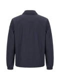 Moncler logo-patch button-up jacket