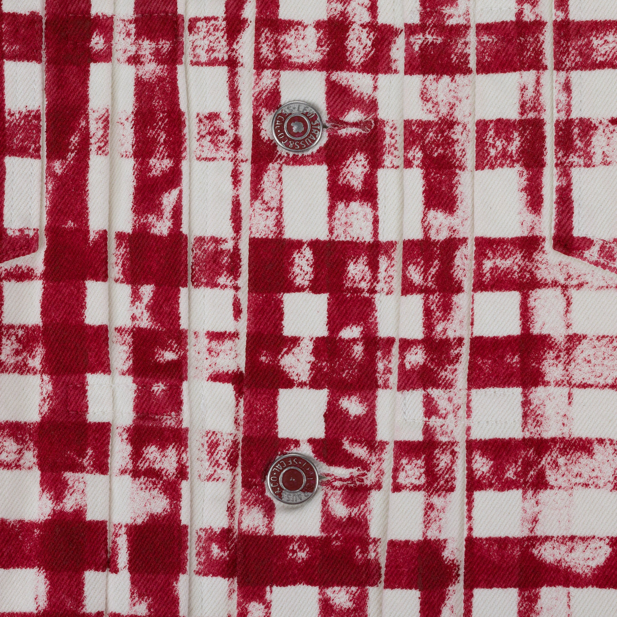 Red Kiss My Grits Picnic Type-2 Jacket