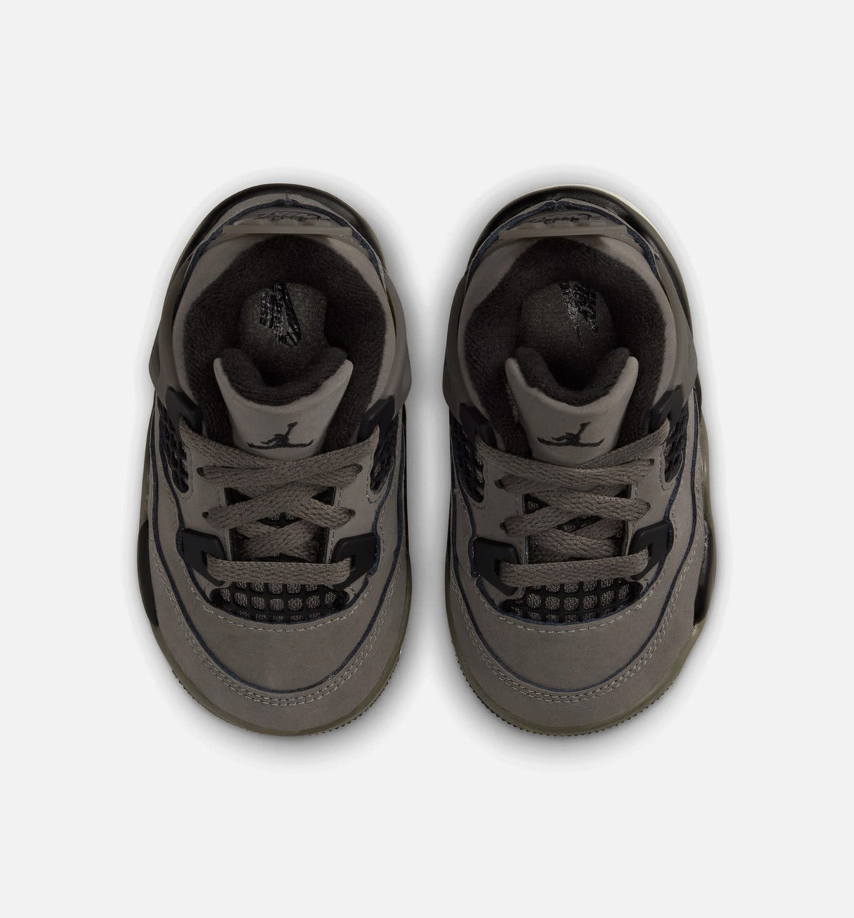 Air Jordan 4 Retro Cave Stone and Black | Infant/Toddler Lifestyle Shoe | Cave Stone/Black/Moon Fossil