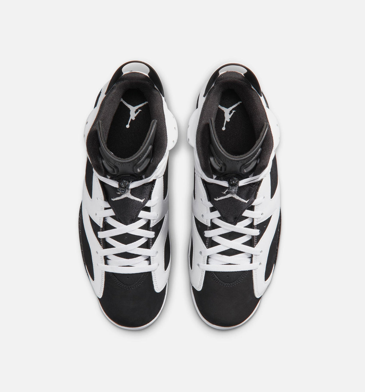 Air Jordan 6 Retro Black and White Men's Sneakers