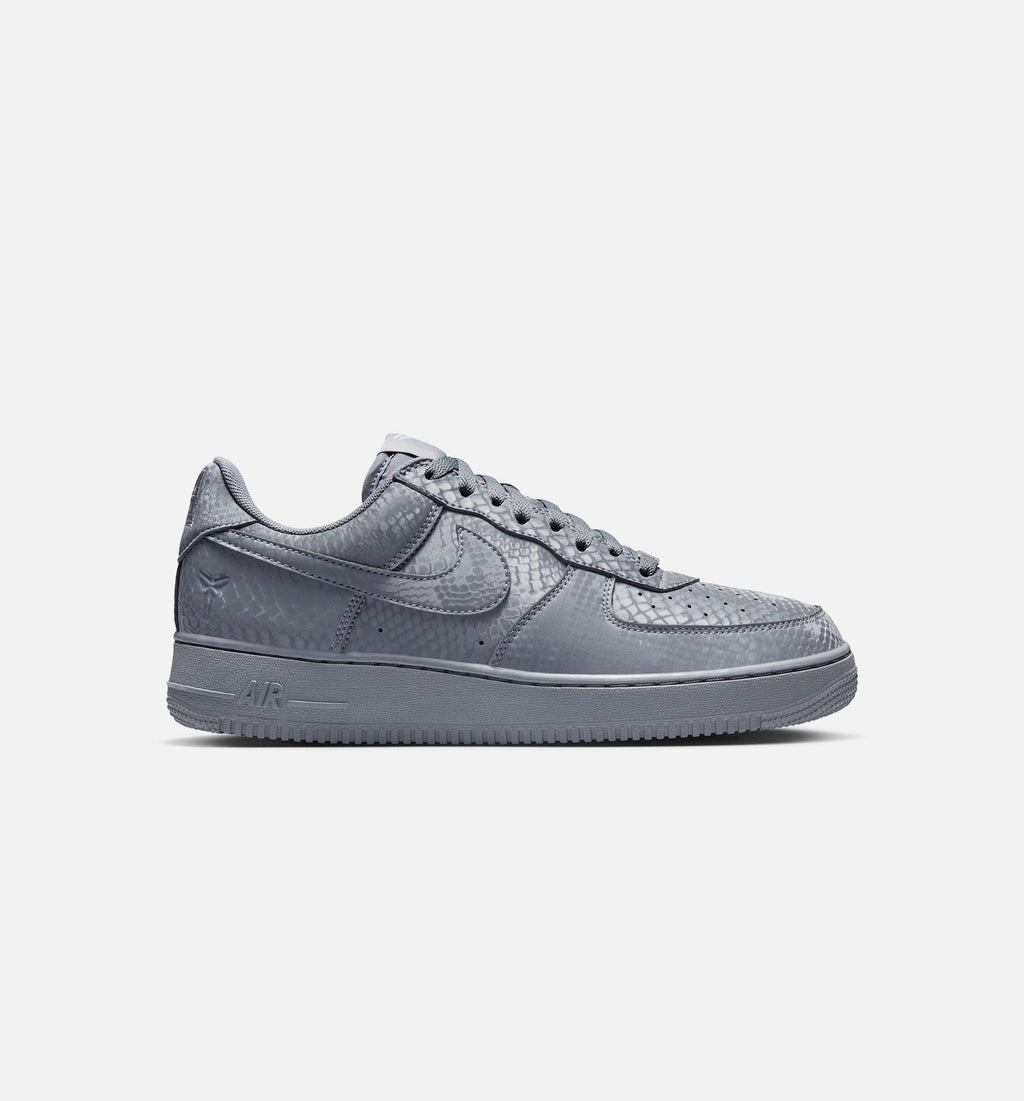 Kobe Air Force 1 Low Cool Grey Men's Lifestyle Shoes - Cool Grey/Wolf Grey