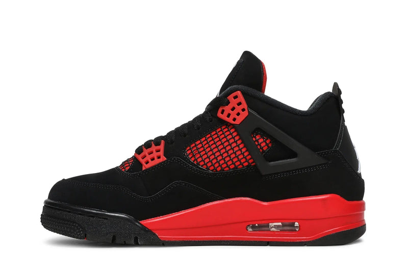 Air Jordan 4 Retro 'Red Thunder' – The Thunder Colorway Gets a Fired-Up Makeover