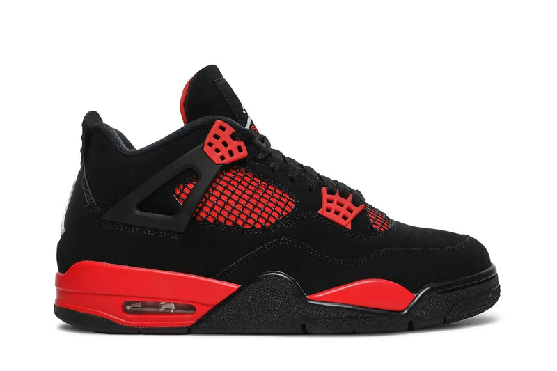 Air Jordan 4 Retro 'Red Thunder' – The Thunder Colorway Gets a Fired-Up Makeover