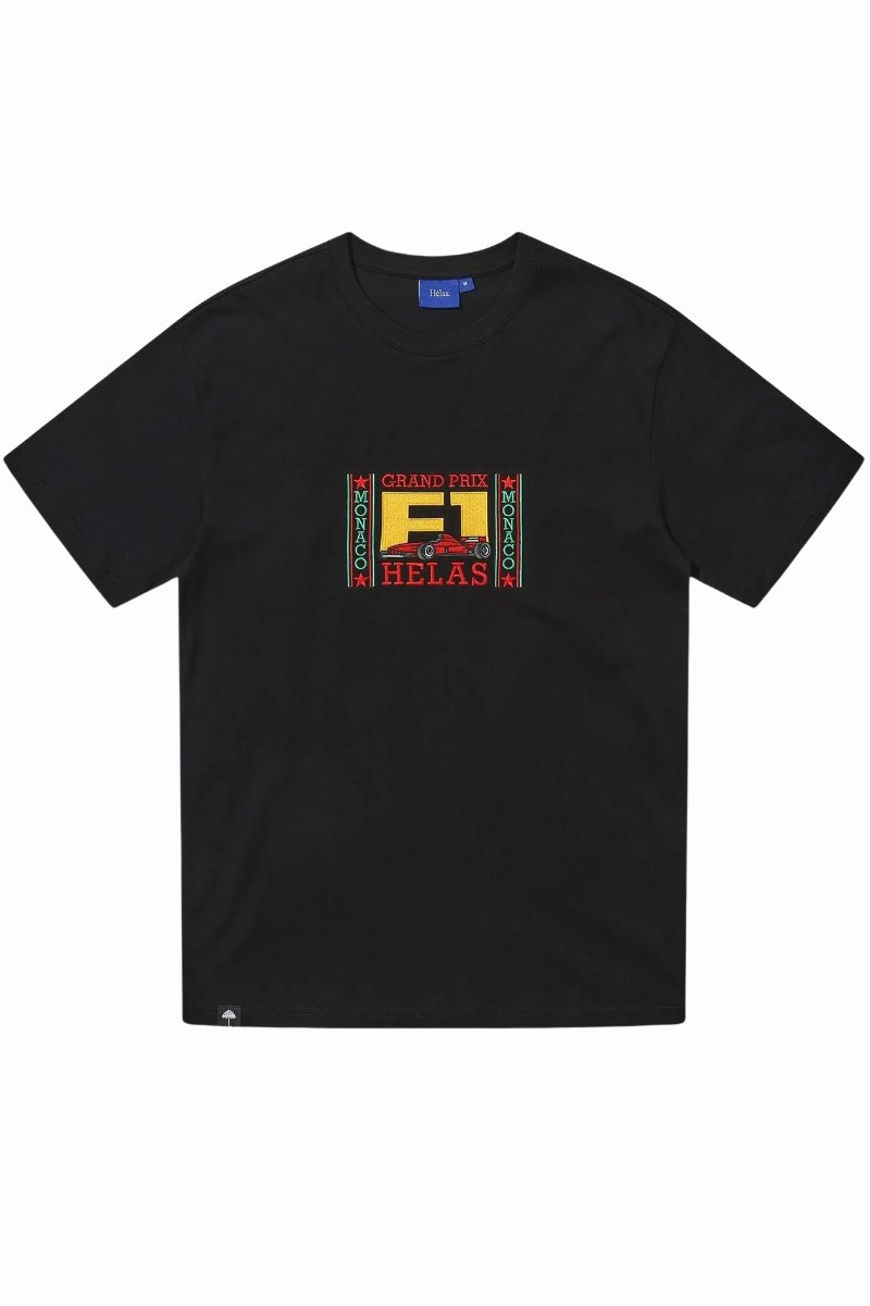 HELAS CAPS MONACO T-SHIRT Black