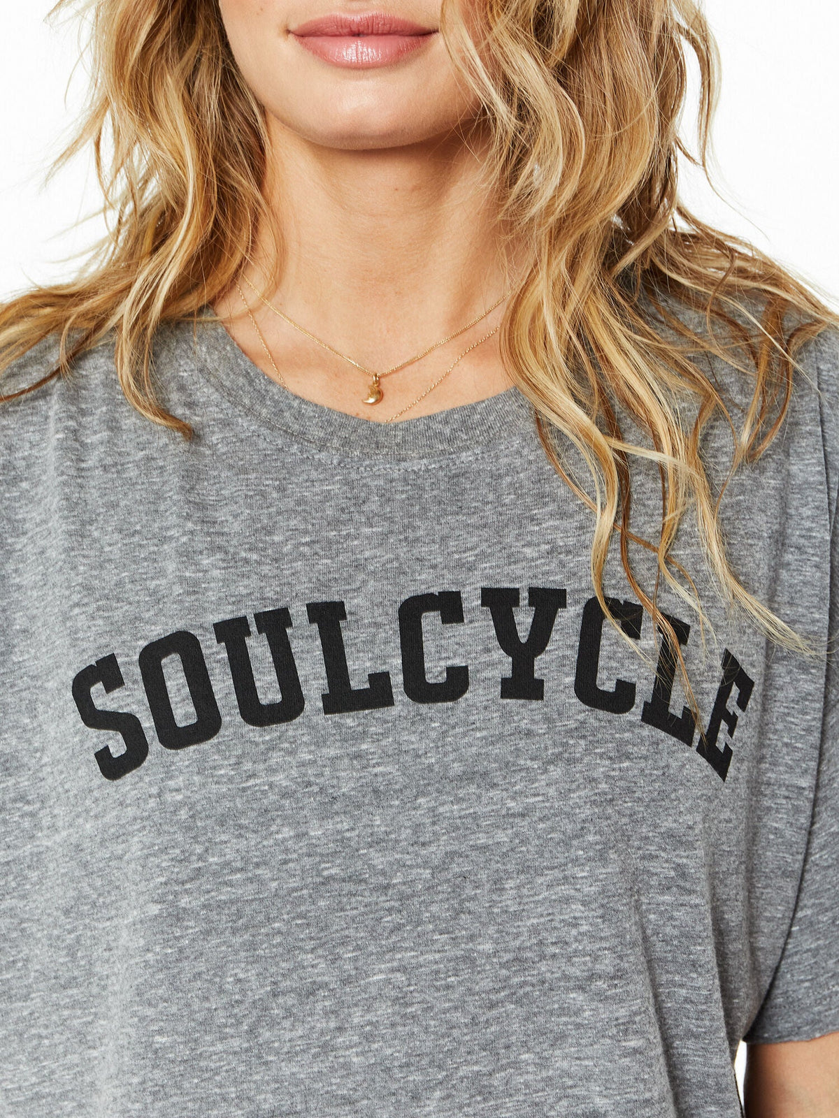 EMILY TEE HEATHER GREY