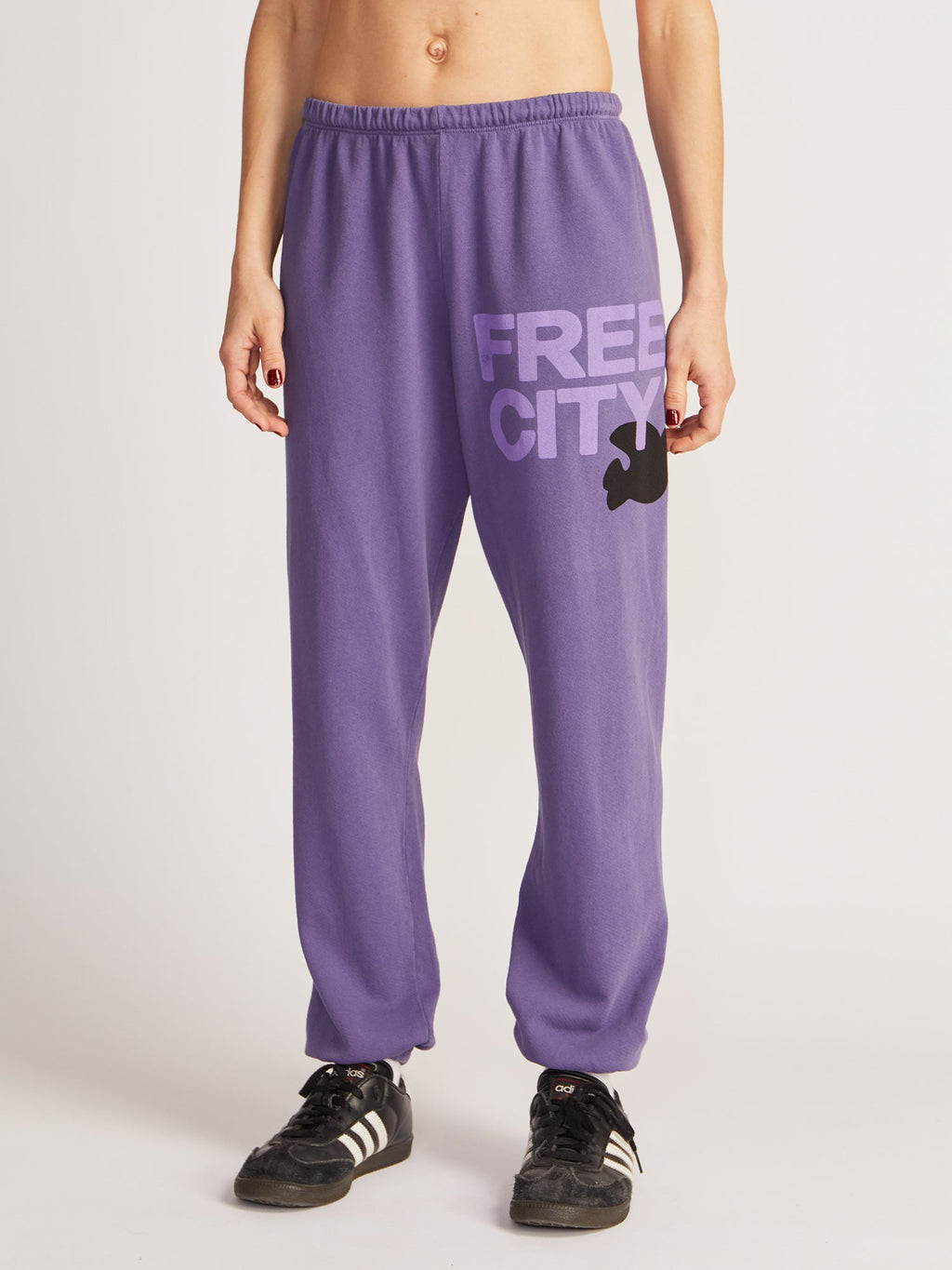 FREECITY LARGE SWEATS LAVENDER