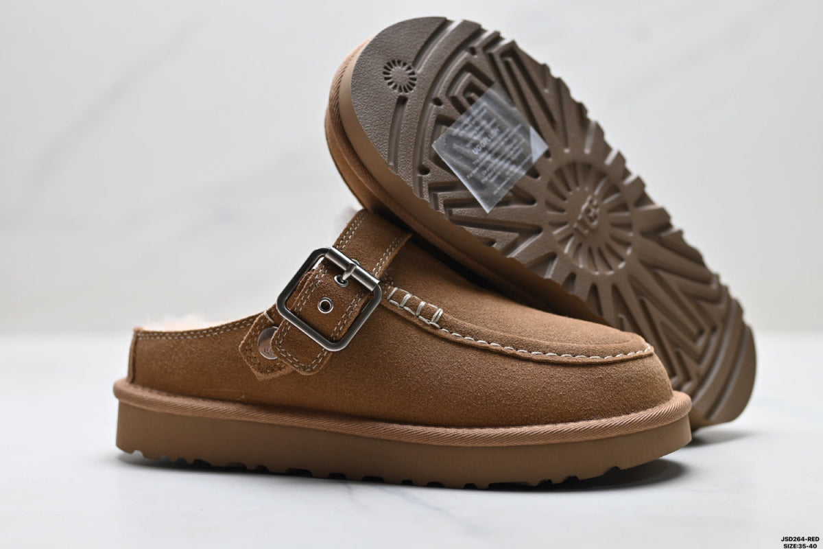 UGG Tazz Shearling Platform Slip-Ons